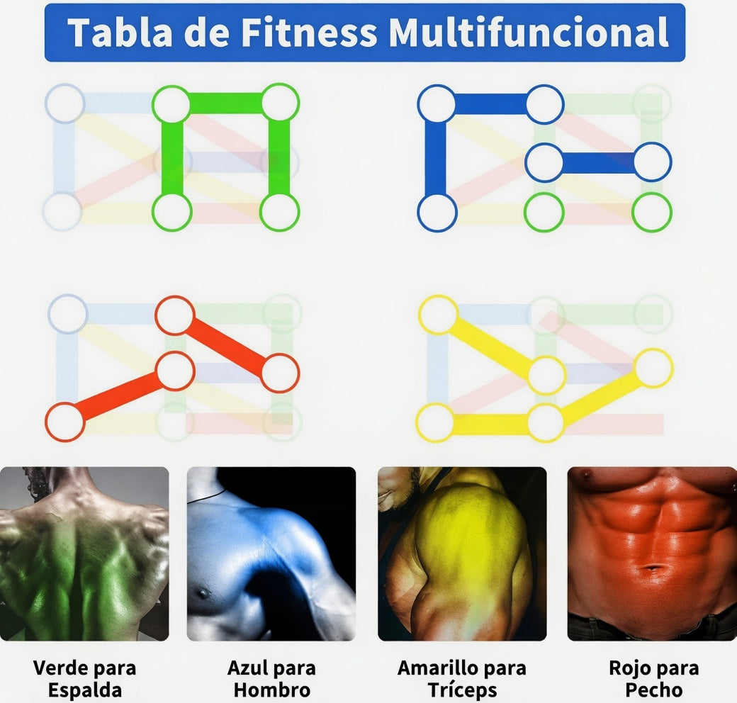 Tablero Push Up Fitness