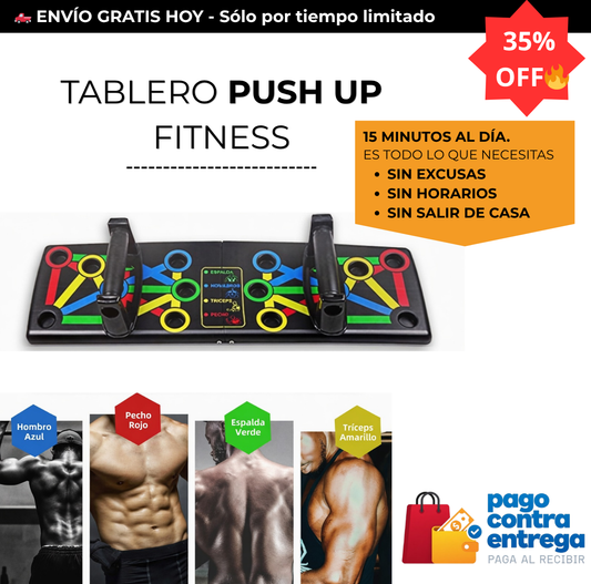 Tablero Push Up Fitness